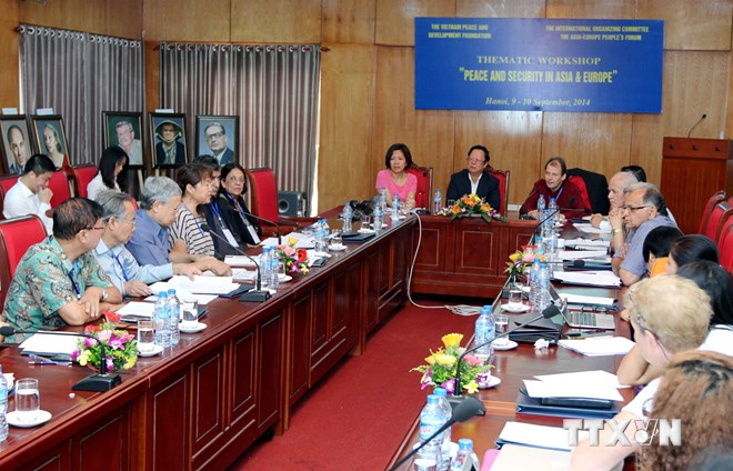 សន្តិសុខមនុស្សនៅទ្វីបអាស៊ី៖ការពិតជាក់ស្ដែងនៅទ្វីបអឺរ៉ុបនិងគោលនយោបាយសំរាប់វៀតណាម